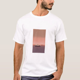 Desert Sunset Classic Car T-Shirt