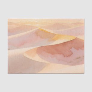 Desert Sunset Dunes Watercolor Tissue Paper
