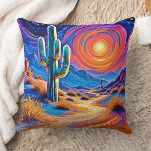 Desert Sunset Glow Cushion