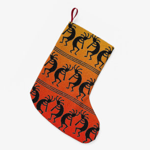 Desert Sunset Kokopelli Southwest Christmas Small Christmas Stocking