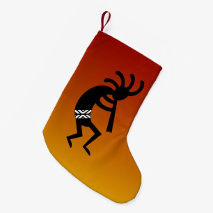 Desert Sunset Kokopelli Southwest Christmas Xmas Small Christmas Stocking