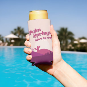 Desert Sunset Palm Springs Bachelorette Seltzer Ca Can Cooler
