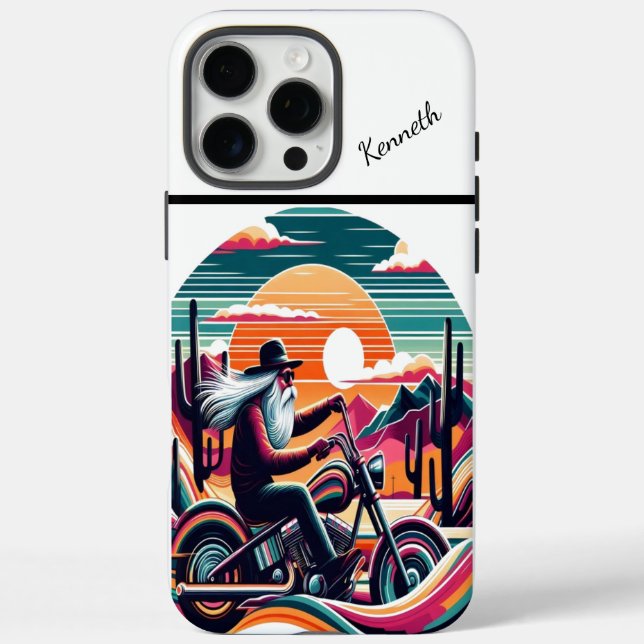 Desert Sunset Ride Case-Mate iPhone Case (Back)