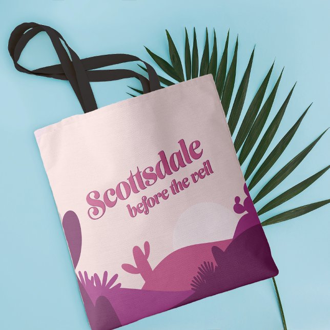 Desert Sunset Scottsdale Bachelorette Weekend  Tote Bag (Creator Uploaded)