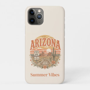 Desert Sunset Summer Vibes Route 66 iPhone 11 Pro Case