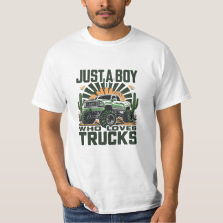 Desert Sunset Truck - Stylish T-Shirt
