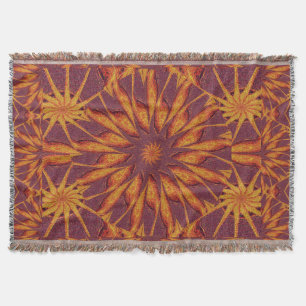 Desert Sunshine 1 Throw Blanket