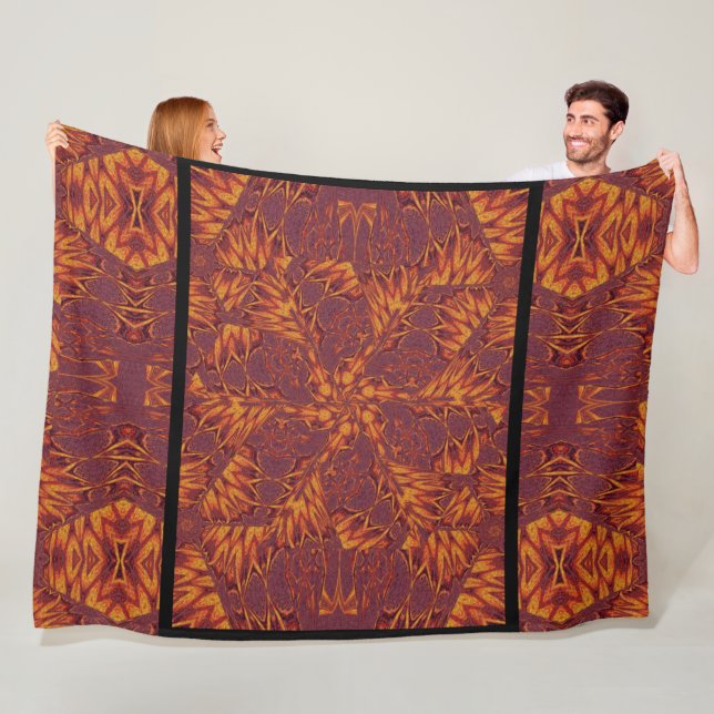 Desert Sunshine 205 Fleece Blanket (In Situ)
