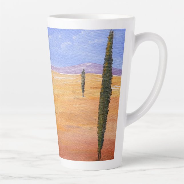 Desert - Surreal Latte Mug (Right)