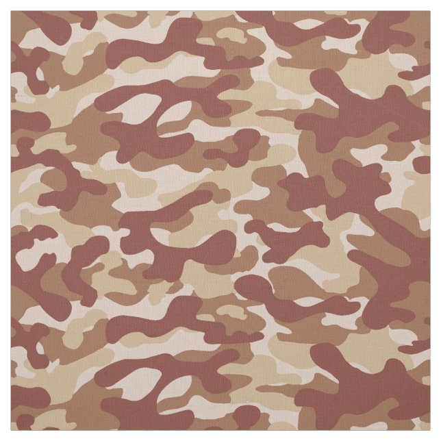 Desert Tan Camouflage  Fabric (Swatch)
