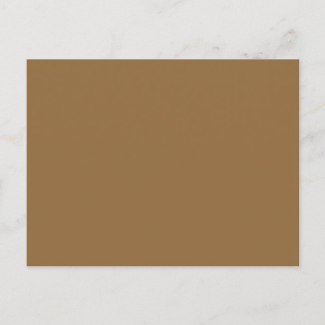 Desert Tan Postcard (Front)