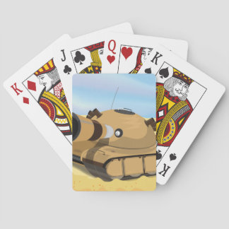 Desert Tank Playing Cards