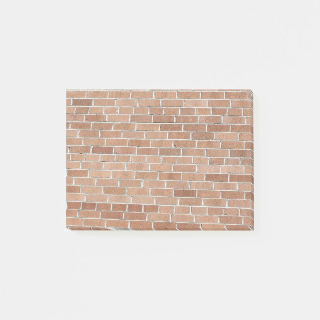 Desert Tones Brick Wall Post-it Notes (Front)