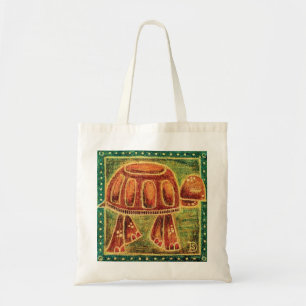 Desert Tortoise in Oil Pastel Tote Bag