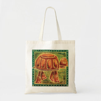 Desert Tortoise in Oil Pastel Tote Bag