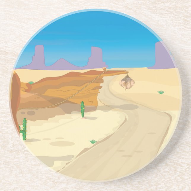 Desert Trap! Coaster (Front)