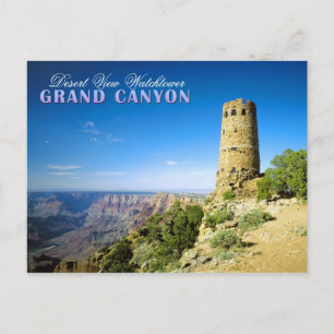 Desert View Watchtower, Grand Canyon, AZ Postcard