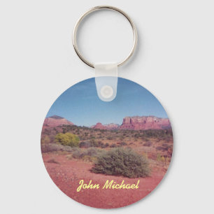Desert Vista Personalised Keychain