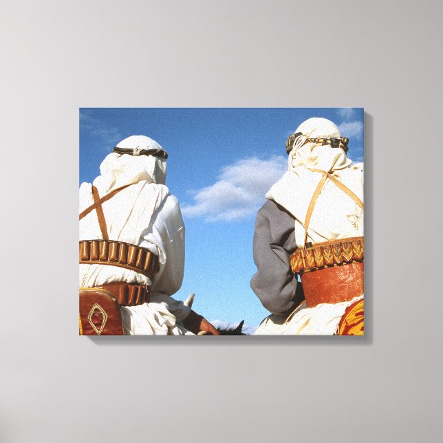 Desert warriors canvas print (Front)