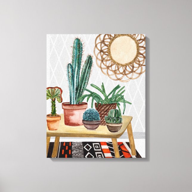 Desert Weavers IV Canvas Print (Front)
