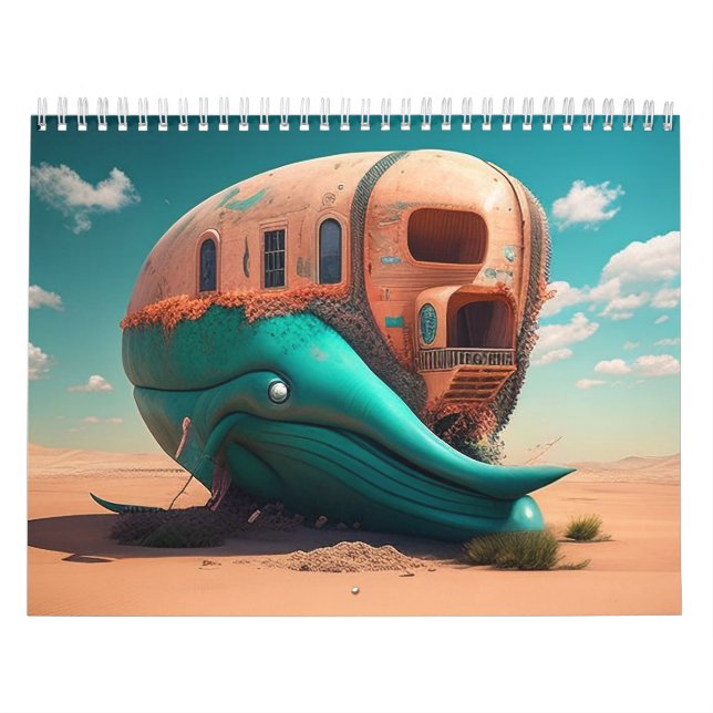 Desert whale house calendar (Cover)