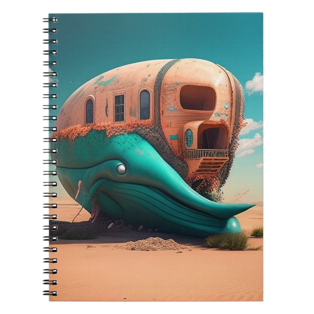 Desert whale house notebook (Front)
