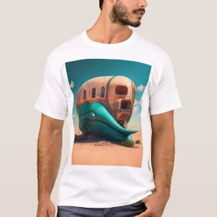 Desert whale house T-Shirt