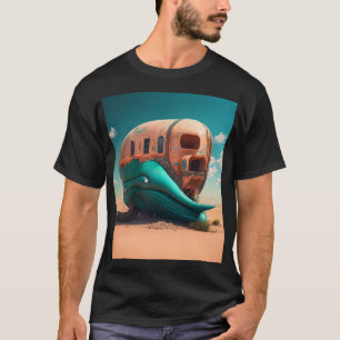 Desert whale house T-Shirt