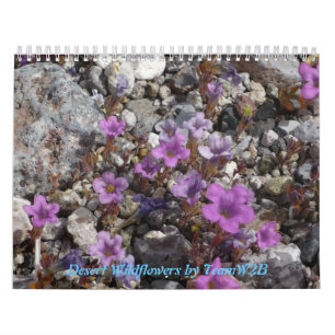 Desert Wildflowers Calander Calendar
