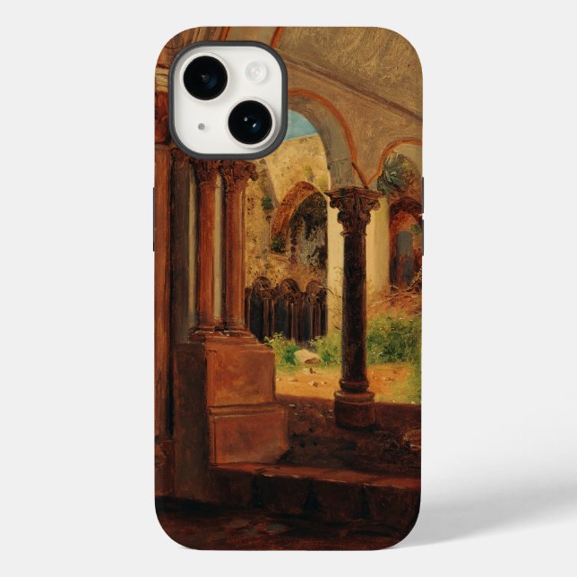 Deserted monastery yard Case-Mate iPhone case (Back)