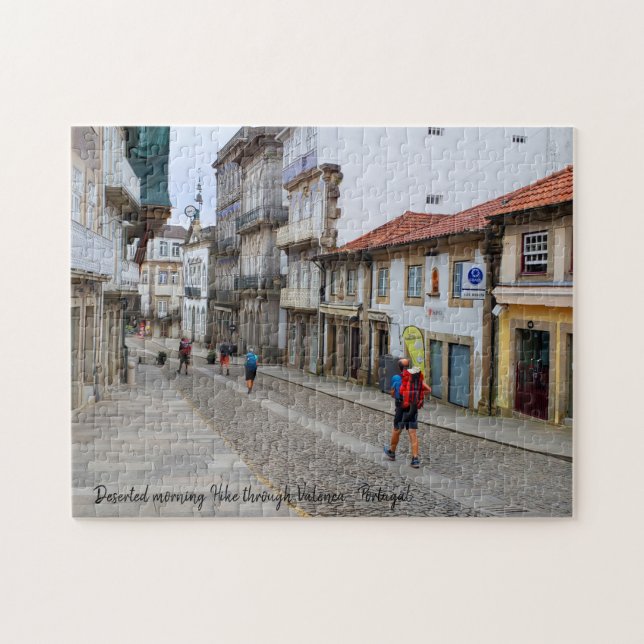 Deserted morning Hike through Valenca, Portugal Jigsaw Puzzle (Horizontal)