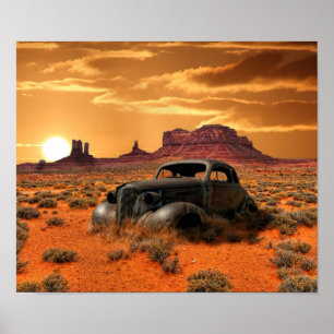 Deserted Poster