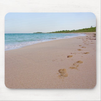 Deserted Tropical Beach Mouse Mat
