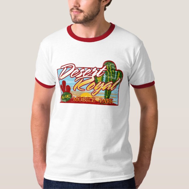 desertroyalmobilepark T-Shirt (Front)