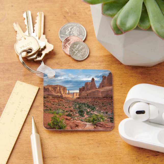 Deserts | Arches National Park, Utah Key Ring (Desk)