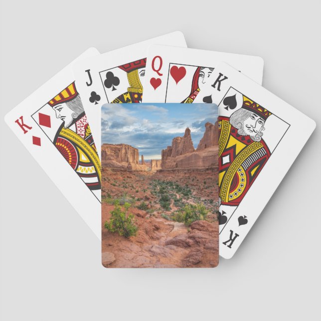 Deserts | Arches National Park, Utah Playing Cards (Back)