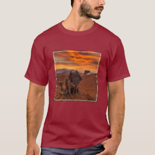 Deserts Bactrian Camel Egypt Sand Dune T-Shirt
