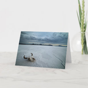 Deserts   Bonneville Salt Flats Utah Card