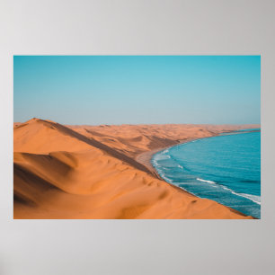 DESERTS BY THE BEACH POSTER