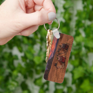 Deserts   Camels Sinai Mountains Egypt Key Ring