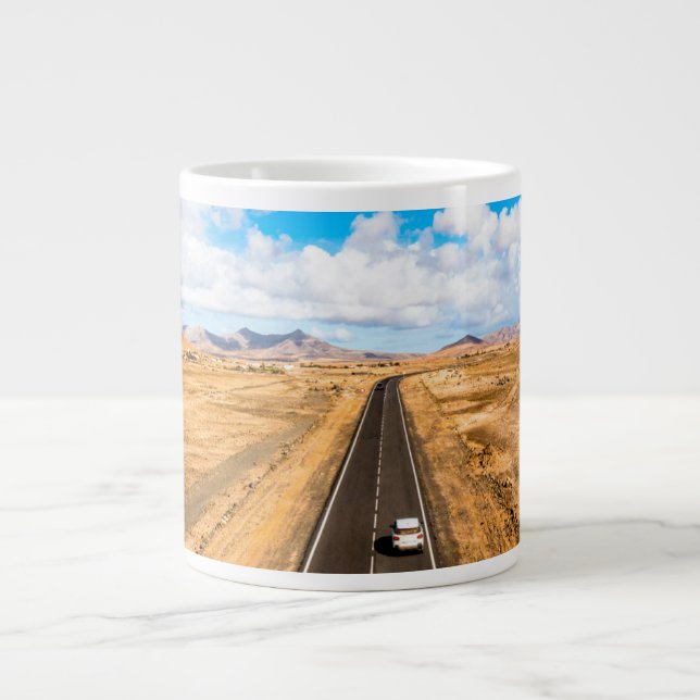 Deserts | Canary Islands, Spain Large Coffee Mug (Front)