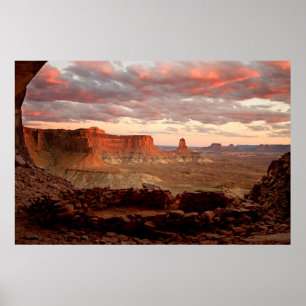Deserts   Canyonlands National Park Utah Poster