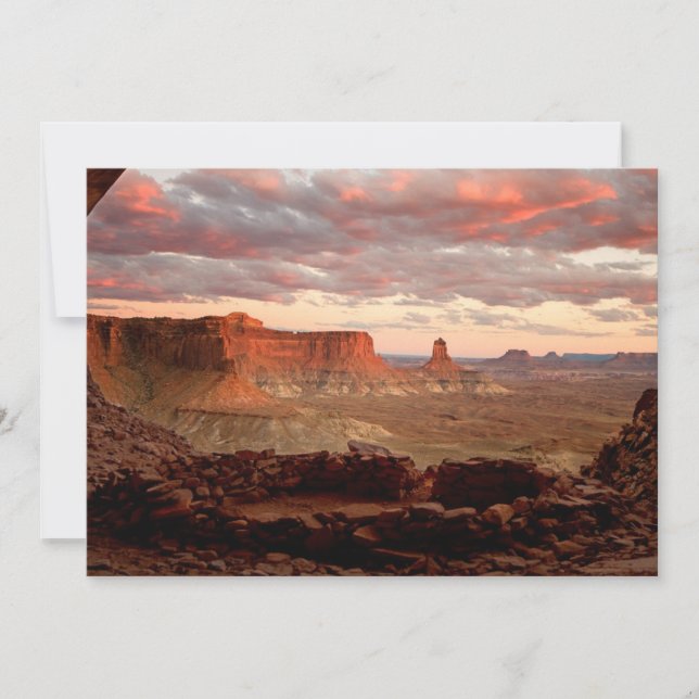 Deserts | Canyonlands National Park Utah Thank You Card (Front)