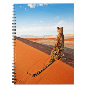 Deserts Cheetah Savannah Desert Notebook