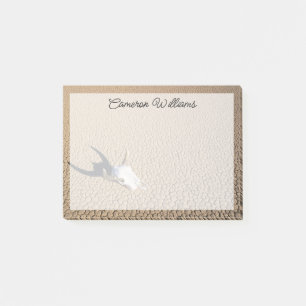 Deserts Cow Skull on the Desert Ground Post-it Notes