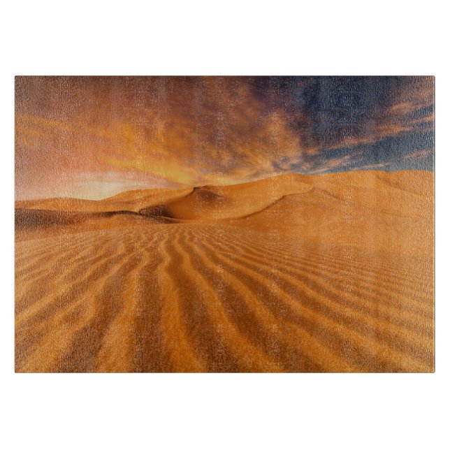 Deserts | Desert in the United Arab Emirates Cutting Board (Front)