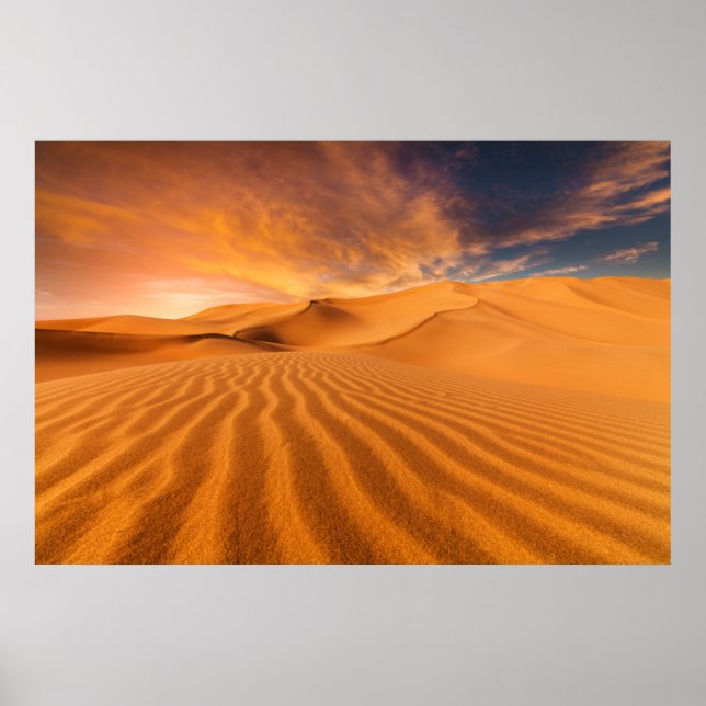 Deserts | Desert in the United Arab Emirates Poster (Front)