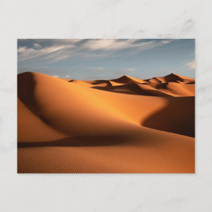 Deserts   Erg Chebbi Dunes Morocco Postcard