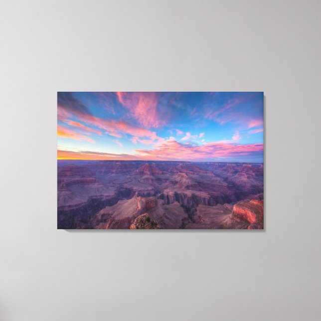 Deserts | Hopi Point Grand Canyon Arizona Canvas Print (Front)