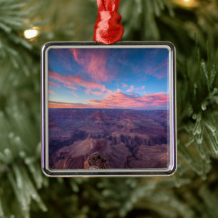 Deserts   Hopi Point Grand Canyon Arizona Metal Tree Decoration